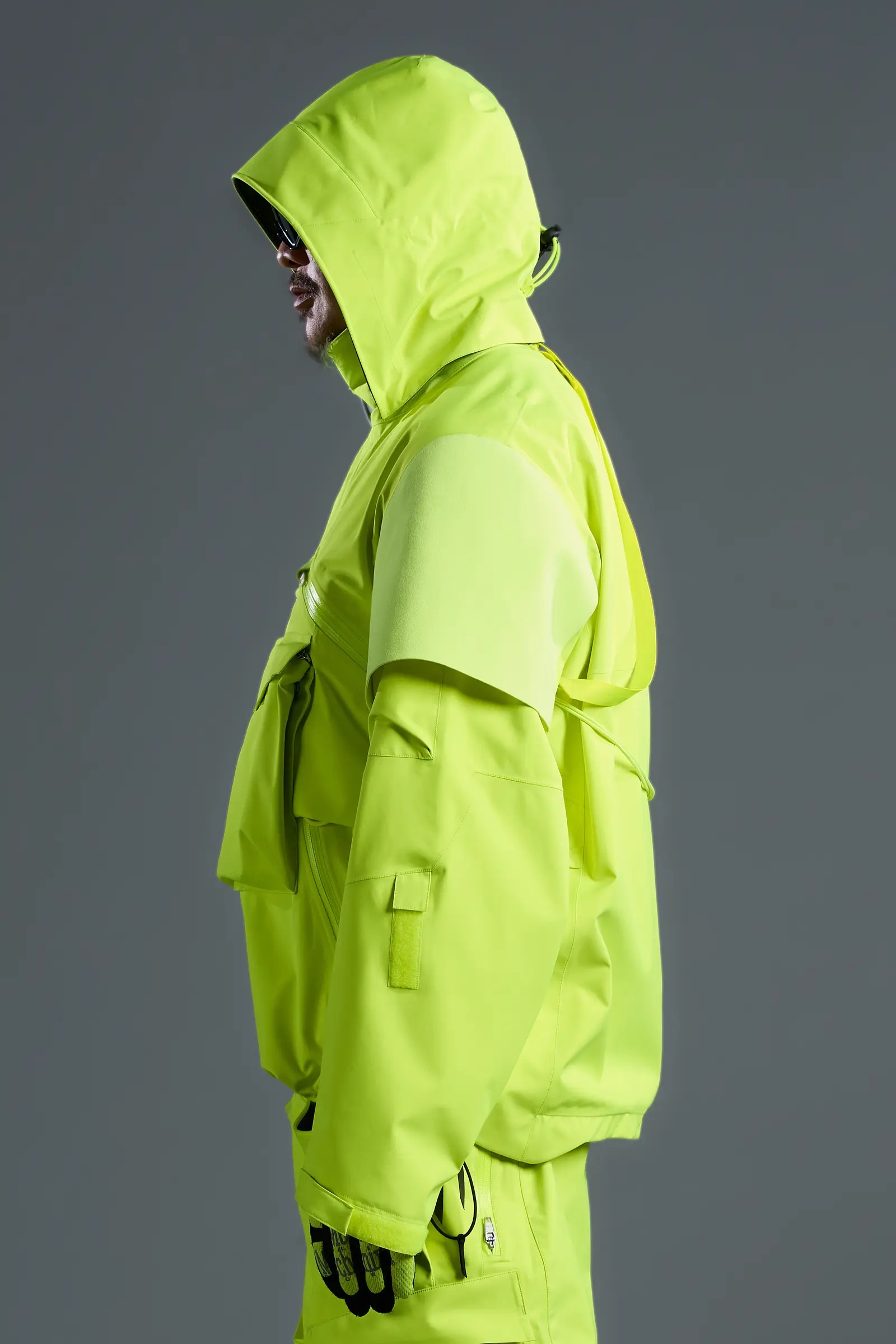 J1W-GTV 2.5L Gore-Tex Interops Jacket Hi-Vis Yellow - 11