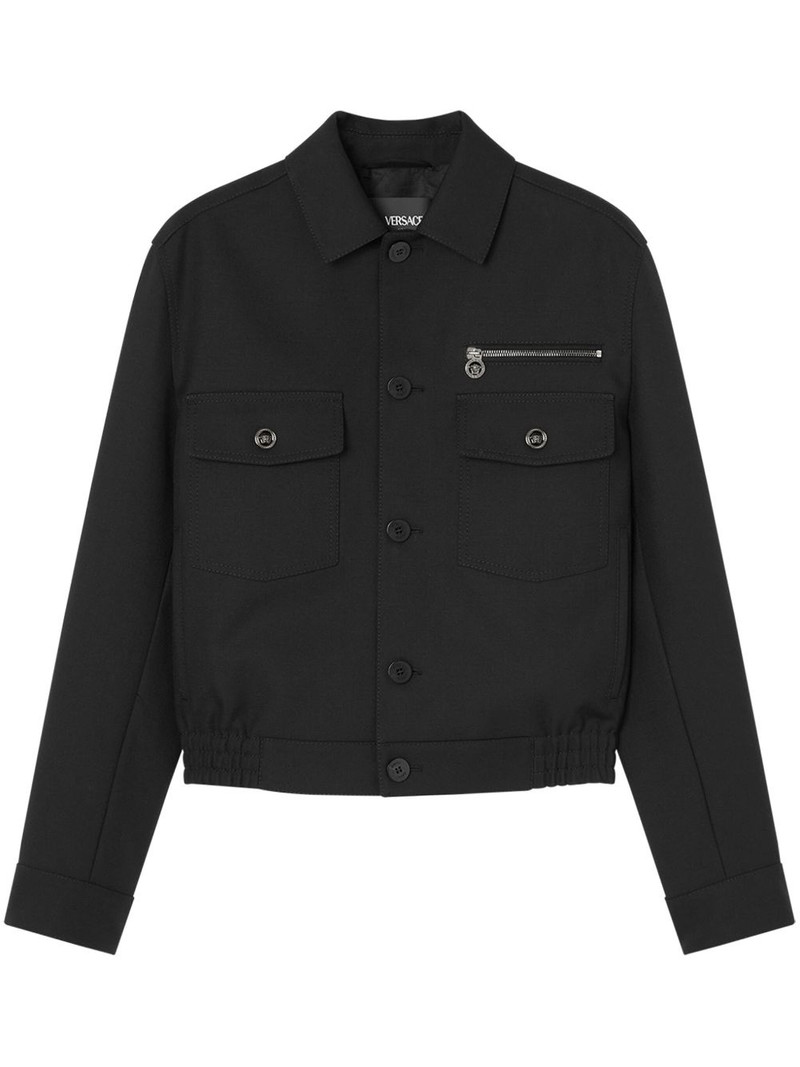 flap-pocket wool jacket 1