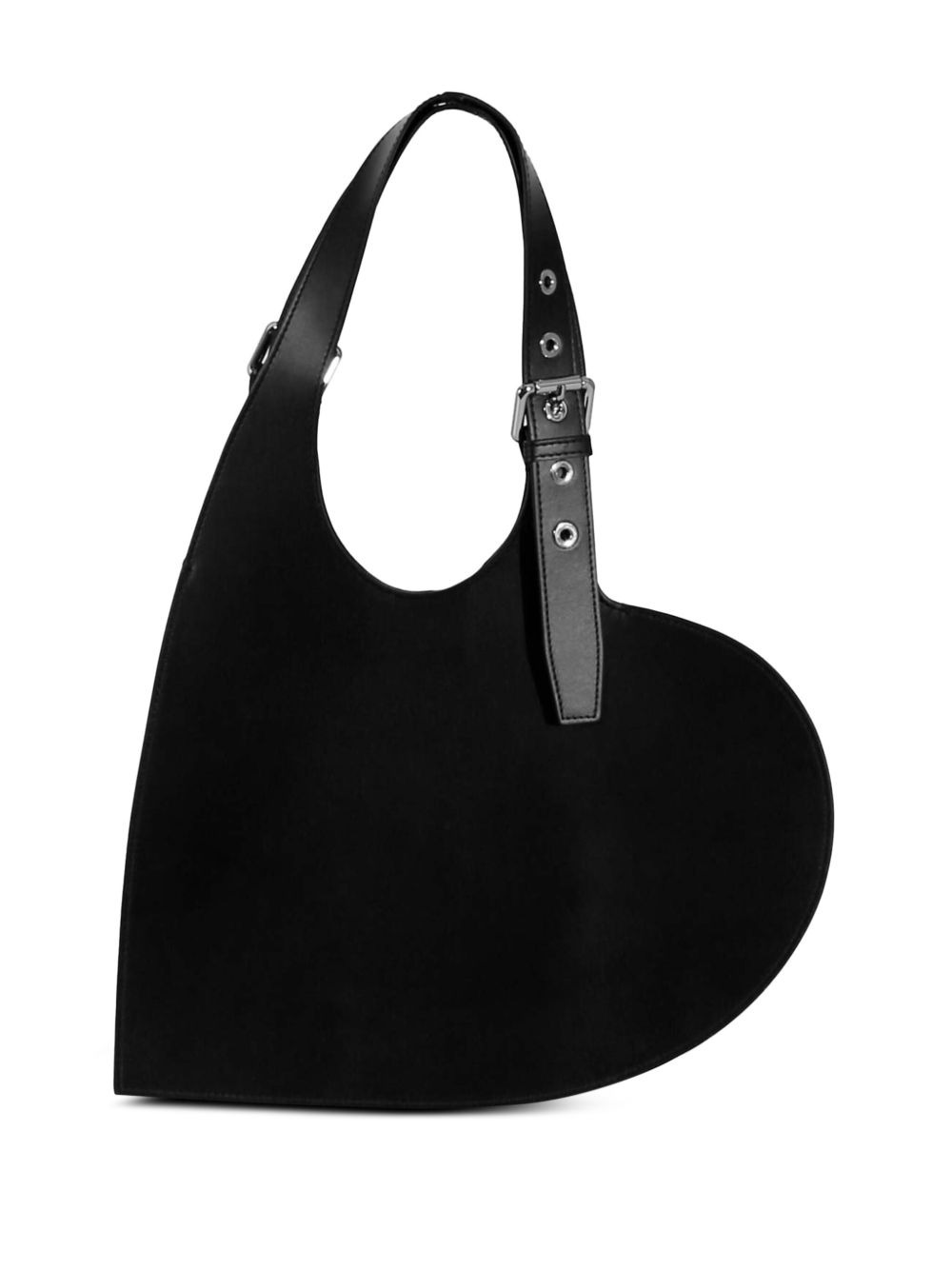 Belt Heart buckled tote bag - 2