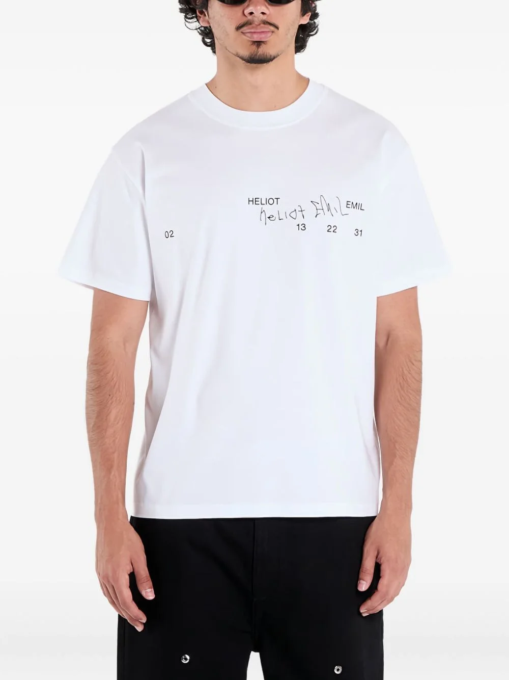 Fulgens signature-print T-shirt - 1