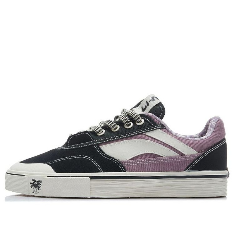 Li-Ning Skate Shoes x STEVEN HARINGTON 'Black Purple' AECR105-1 - 1