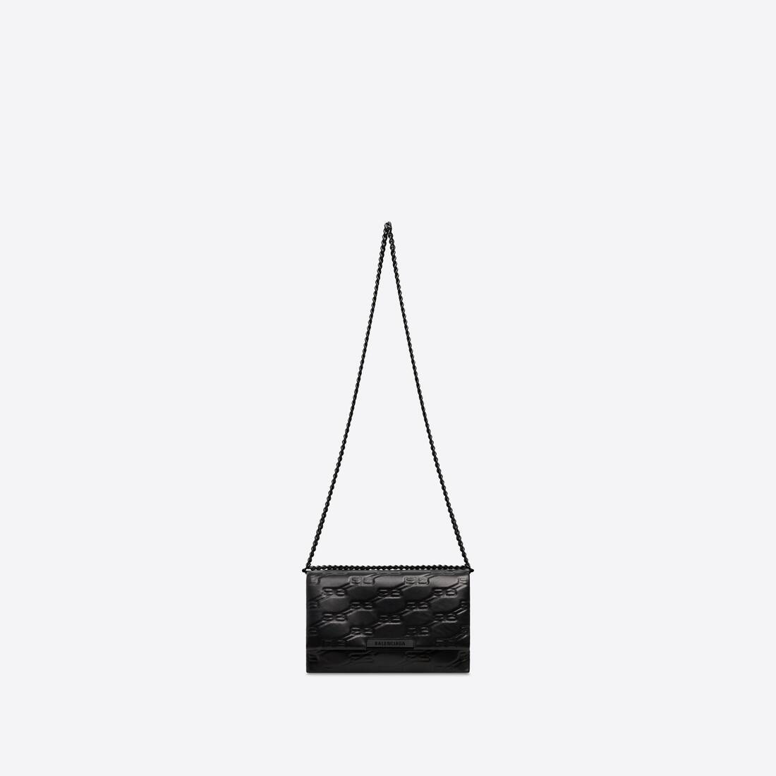 Women's Triplet Medium Bag Bb Monogram in Black - 4