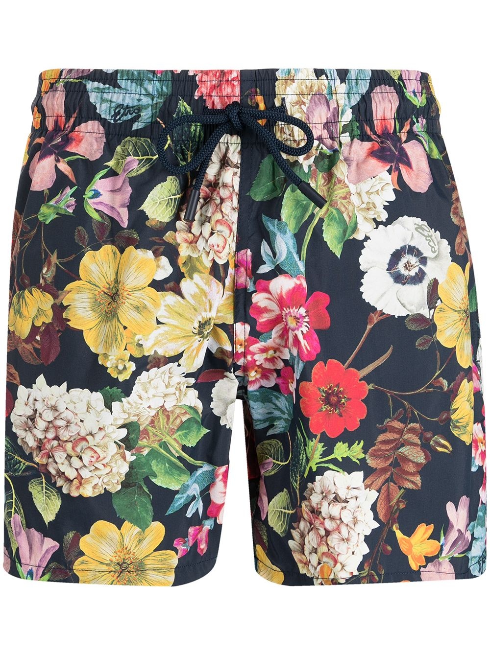 floral-print swim shorts - 1