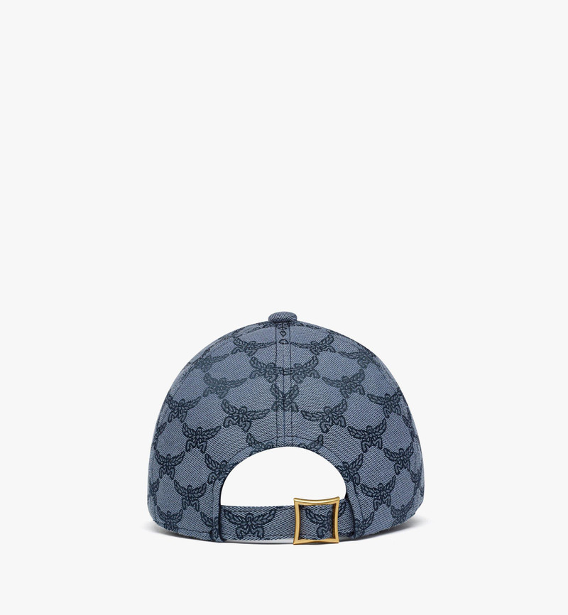 MCM Classic Cap in Lauretos Denim Jacquard outlook