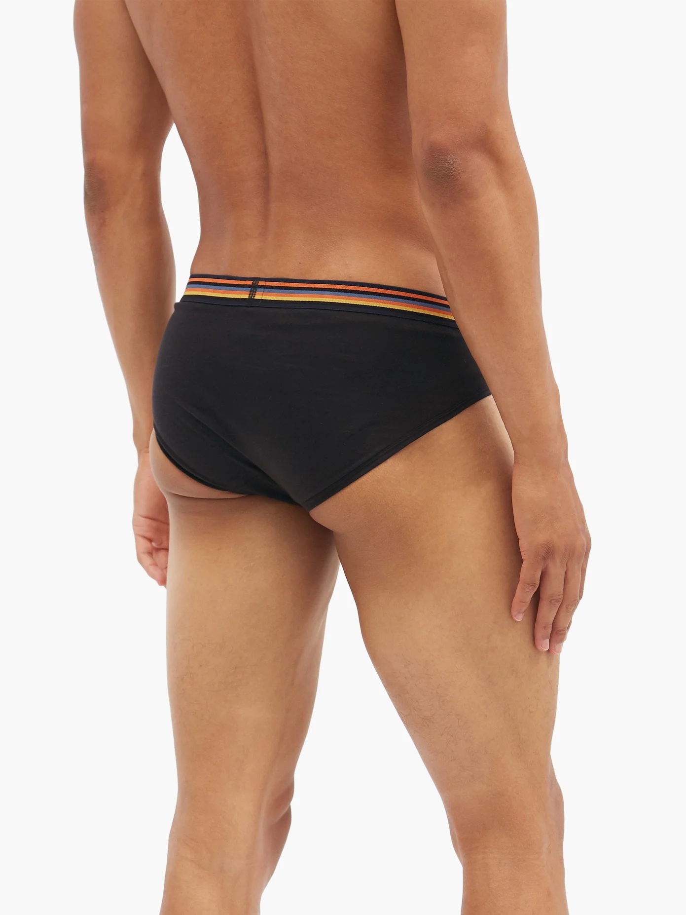 Artist-stripe cotton-jersey briefs - 3