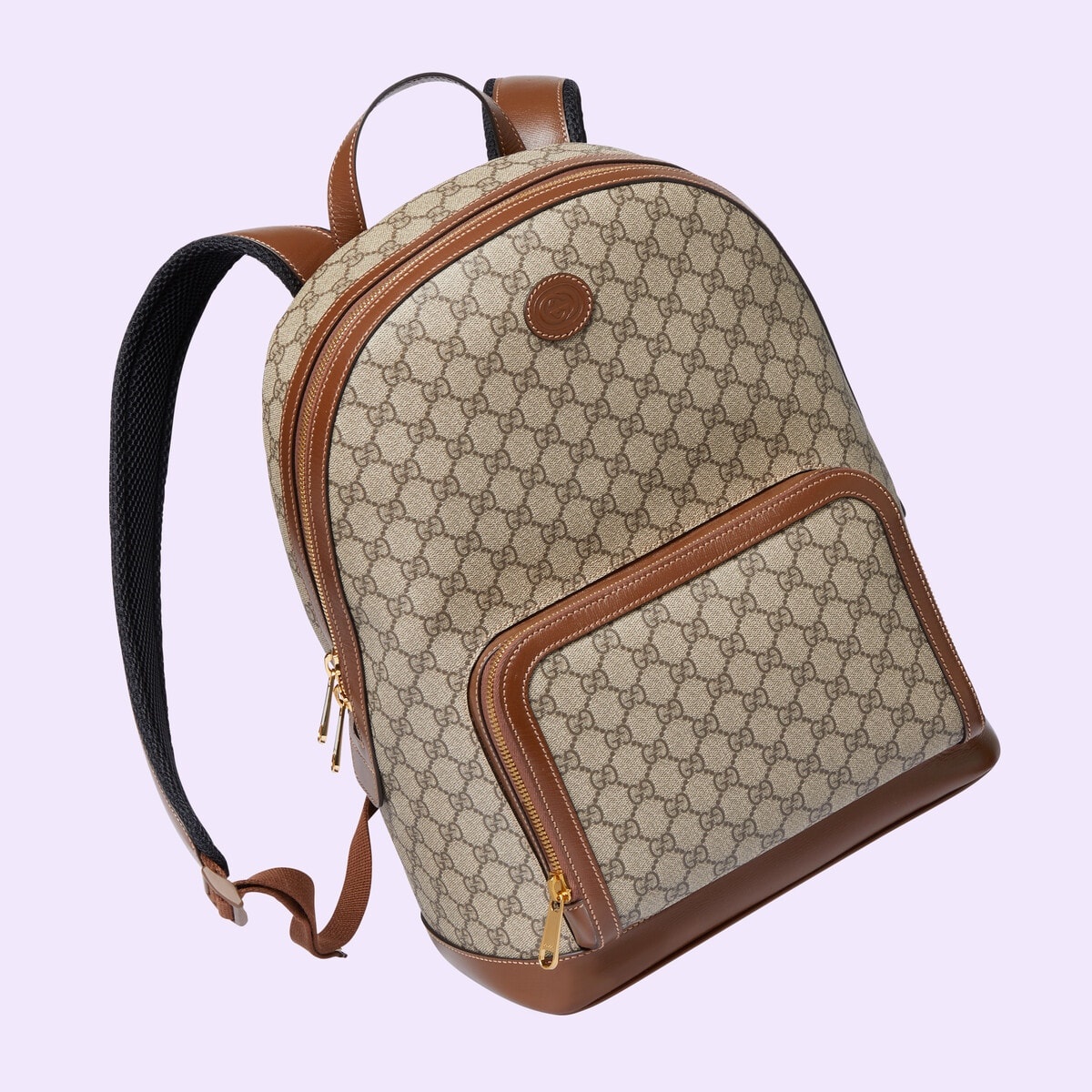 Backpack with Interlocking G - 4