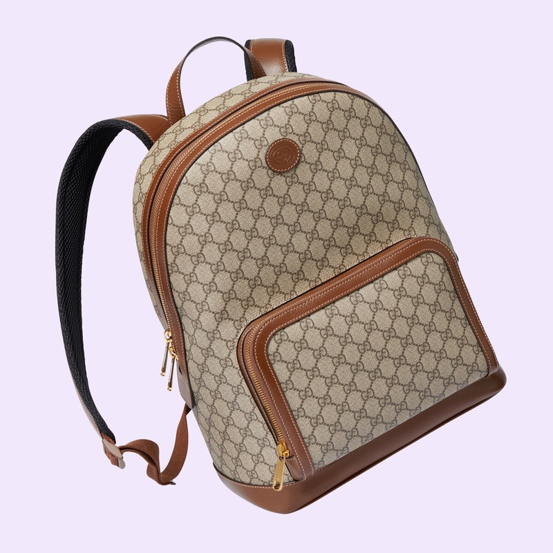 Backpack with Interlocking G 4