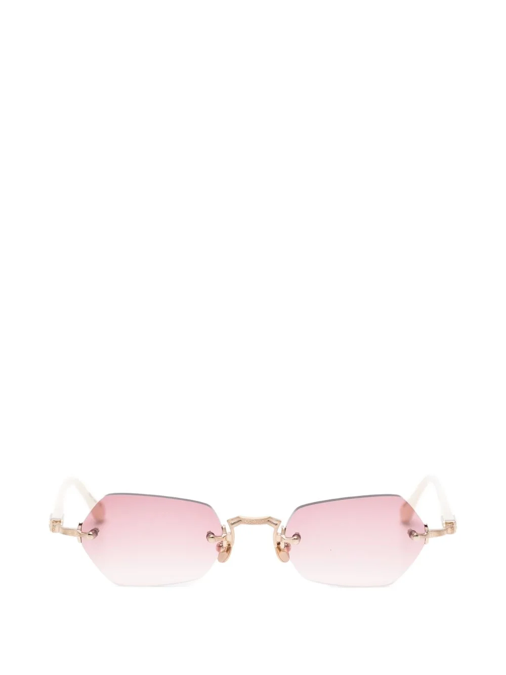 geometric-frame sunglasses - 1