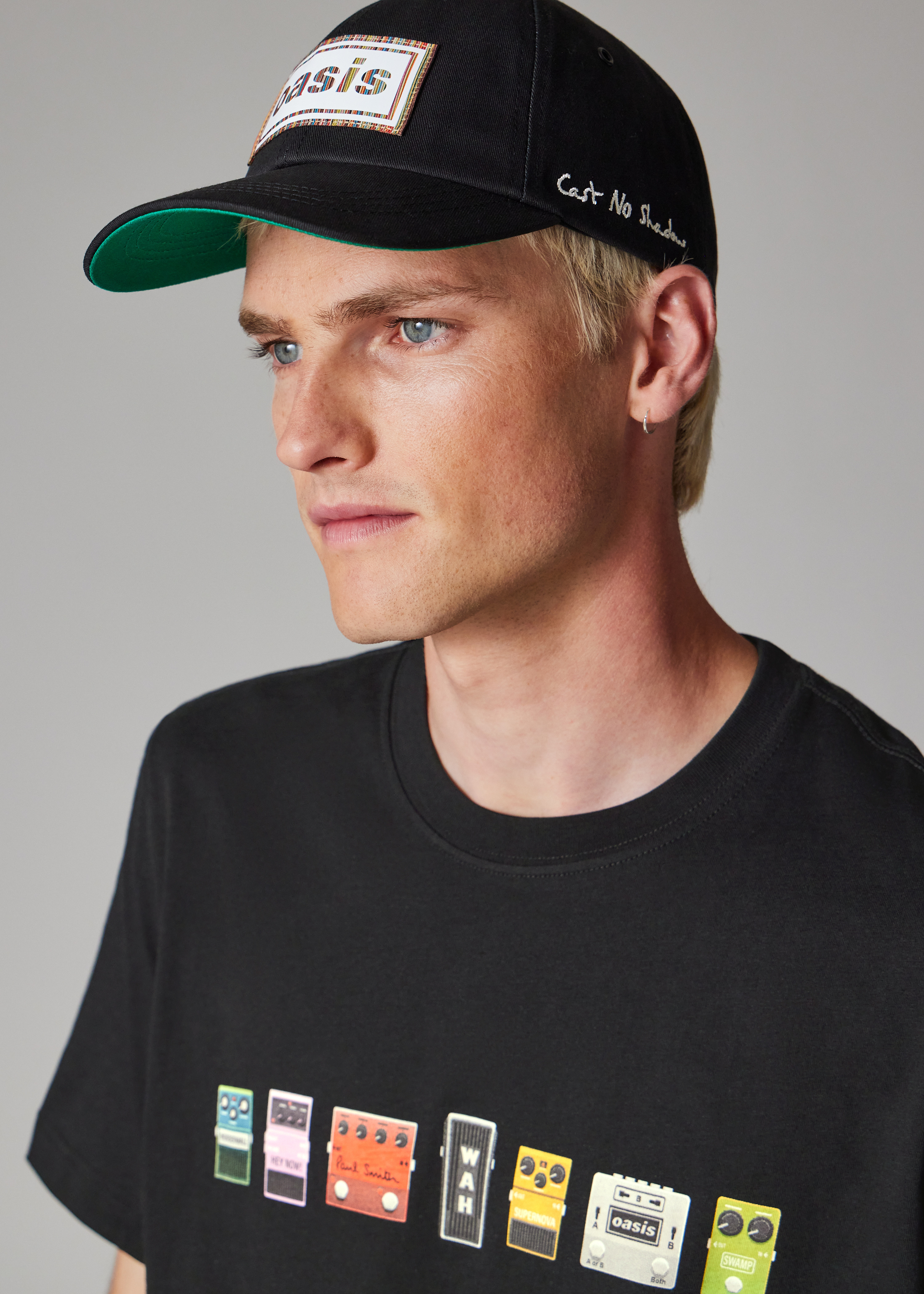Paul Smith x Oasis - Black 'Signature Stripe' Logo Cap - 10