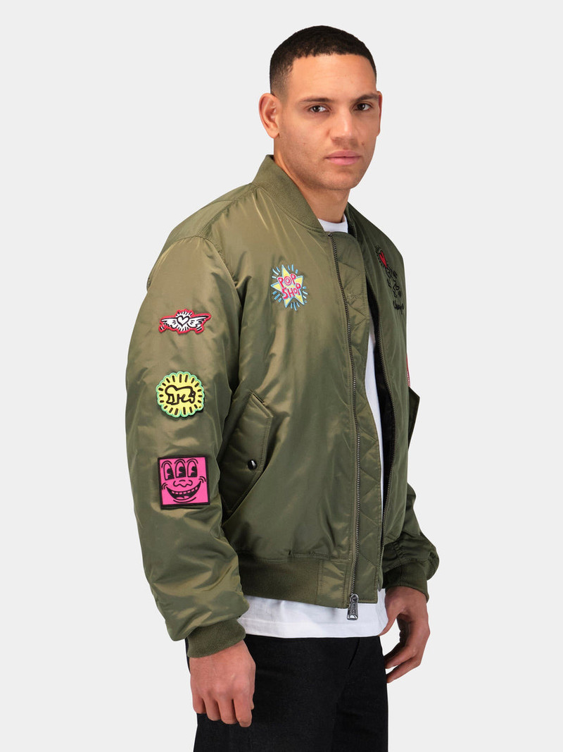 KEITH HARING X ALPHA MA-1 ALL REVERSIBLE 6