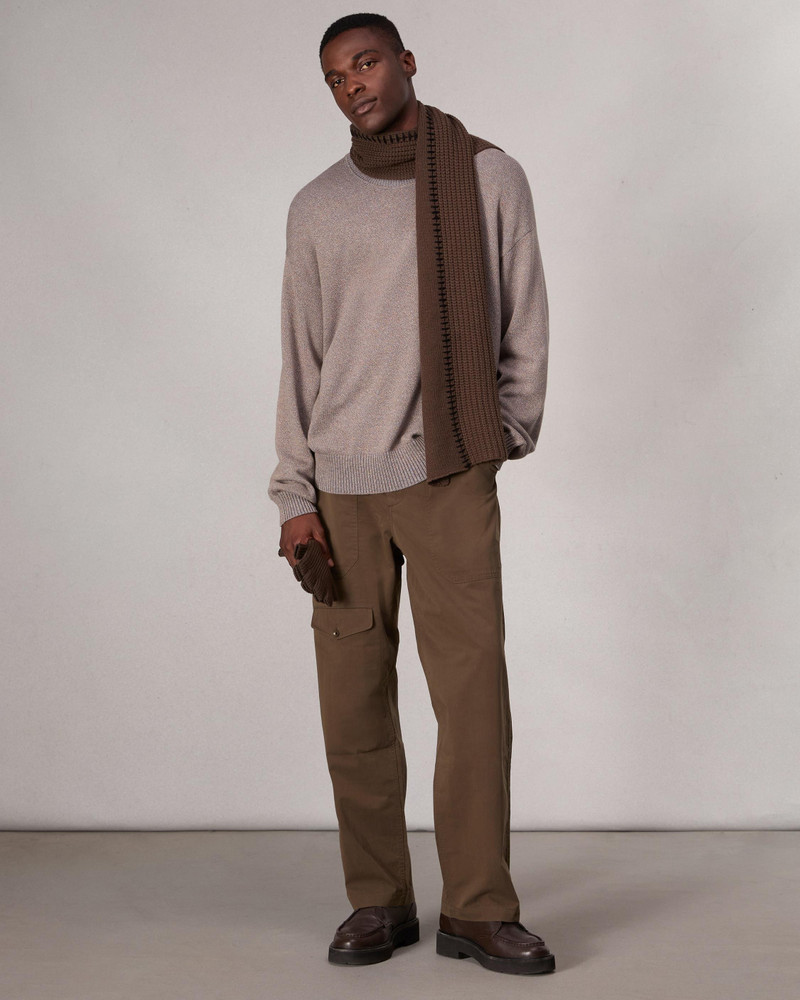 rag & bone Marled Cotton Sweater outlook