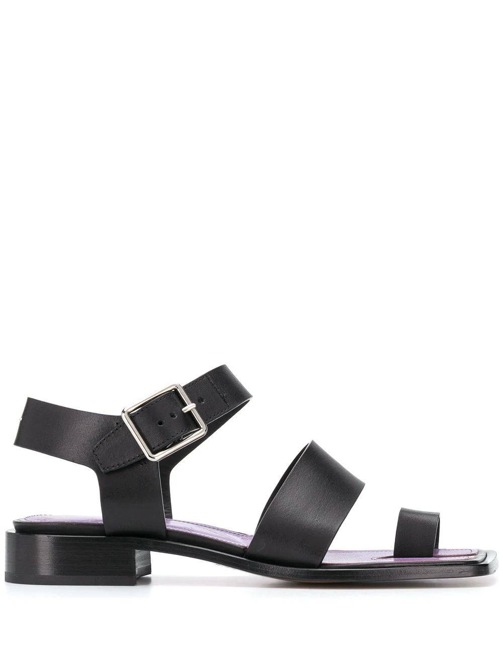 square toe sandals - 1