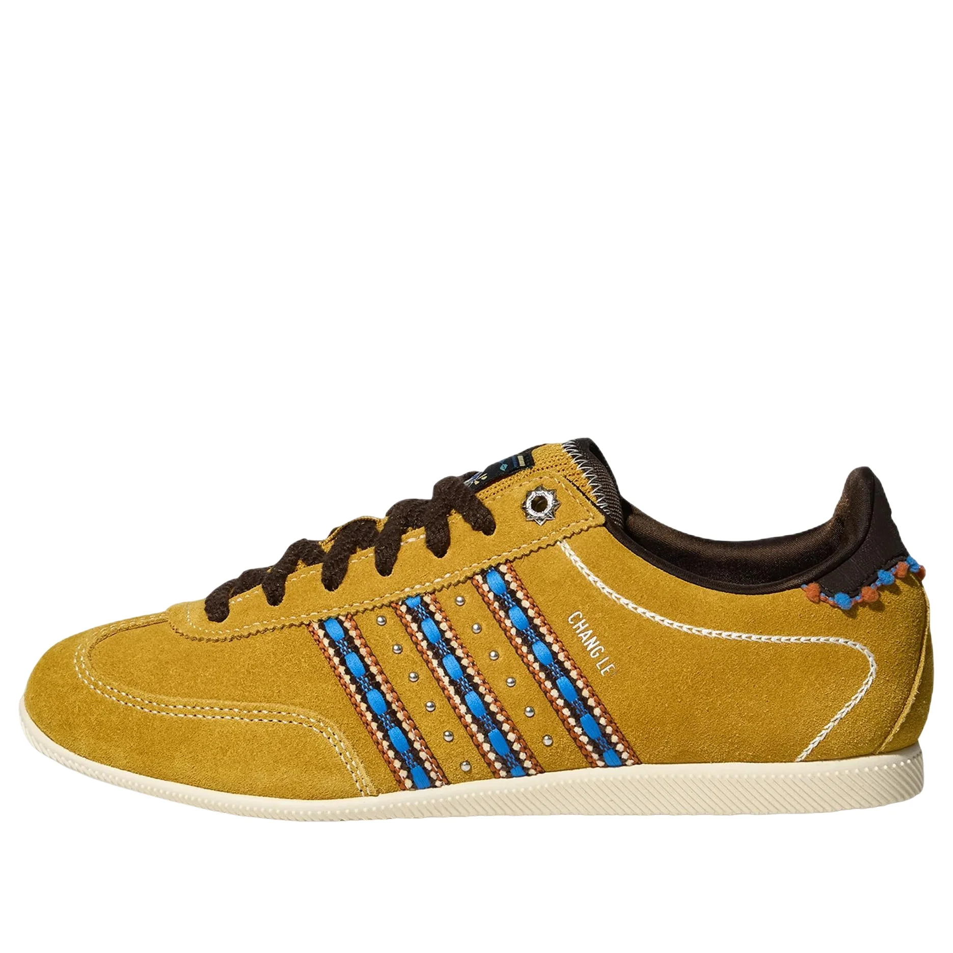 (WMNS) adidas Originals Chang Le 'Victory Gold Dark Brown Warm Orange' LA8630 - 1