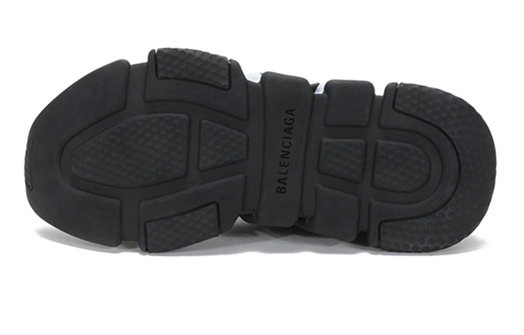 (WMNS) Balenciaga Speed Graffiti Sneakers 'Black Knit White Graffiti Sole Unit' 605942W2DB71006 - 6
