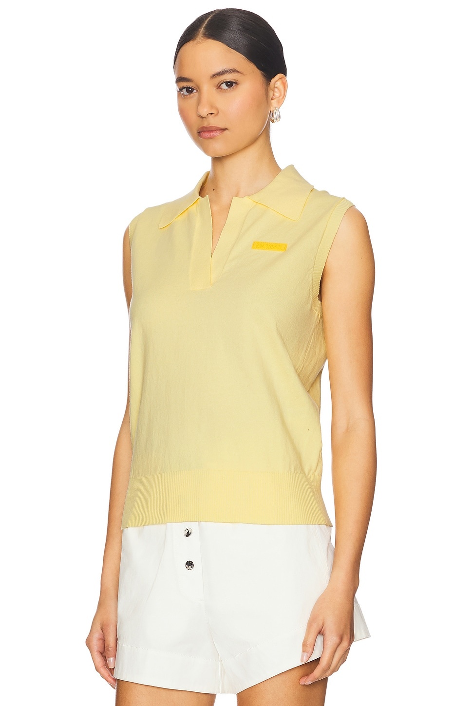 Knitted Polo Top - 2