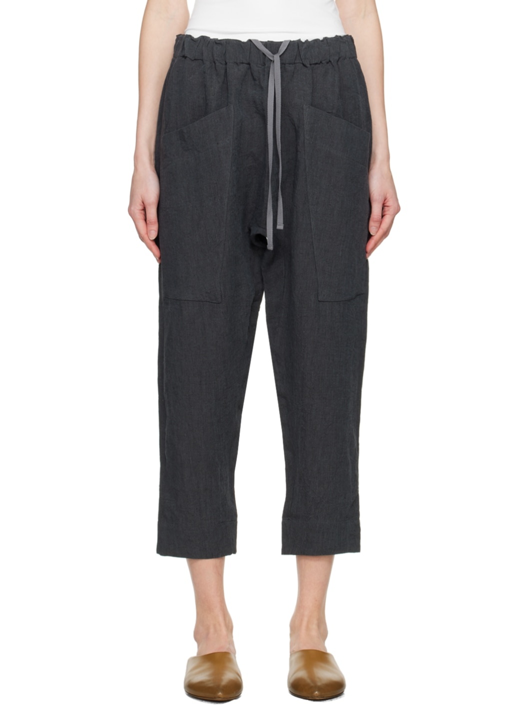 Gray 'The Perfumer' Trousers - 1