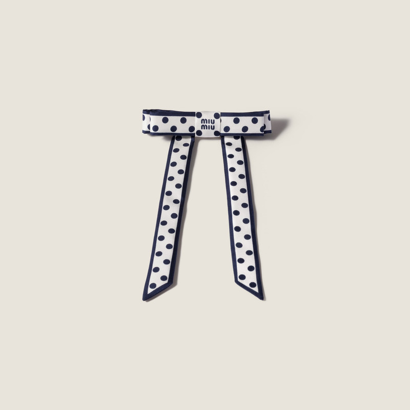Twill hair clip 1