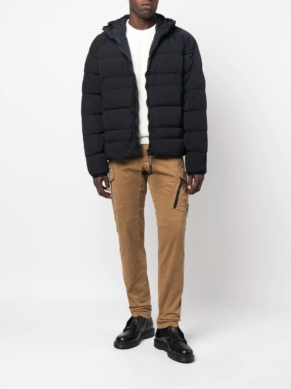 hooded down-jacket - 2