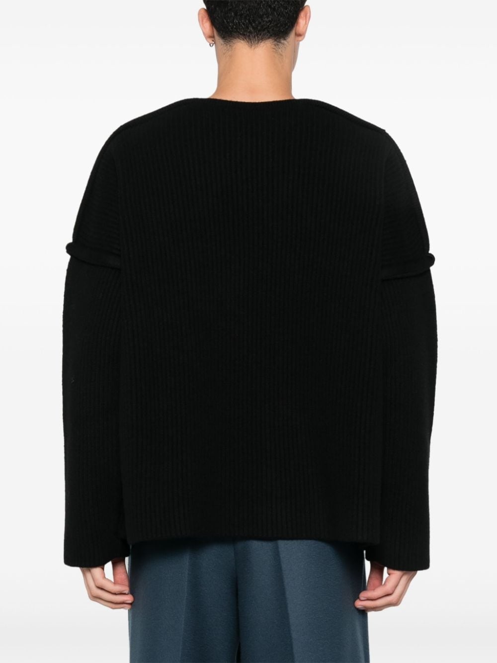 ribbed sweater - 4