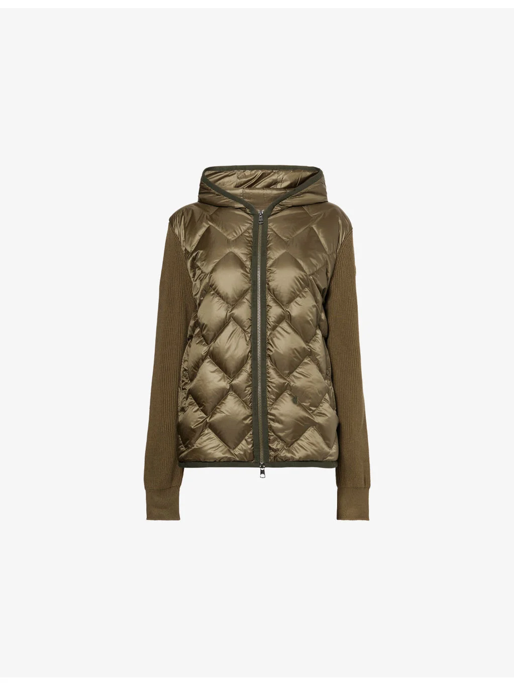 Tricot Quilted Knitted Jacket - 1