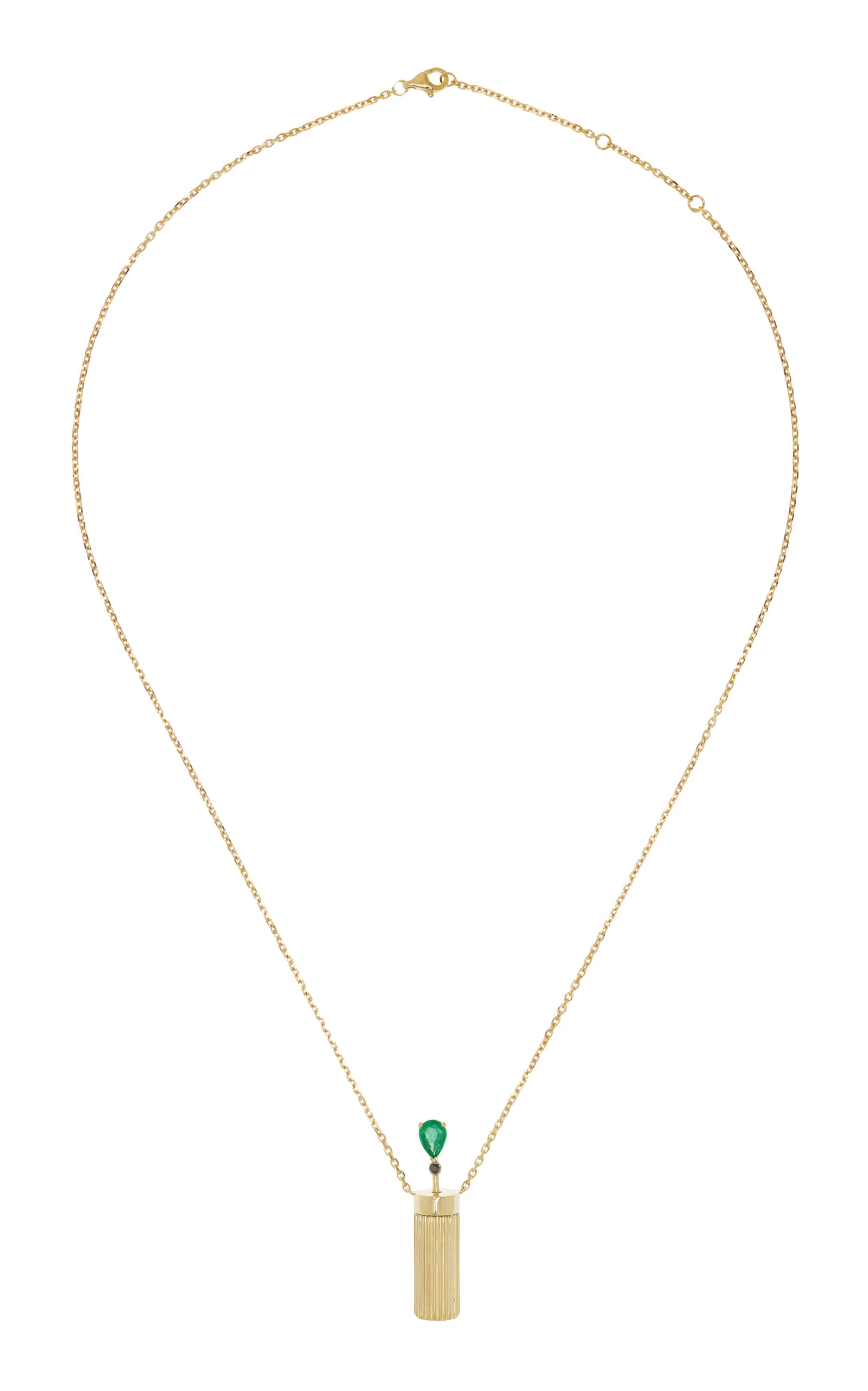 Berlingot Vase 9K Yellow Gold Necklace - 1