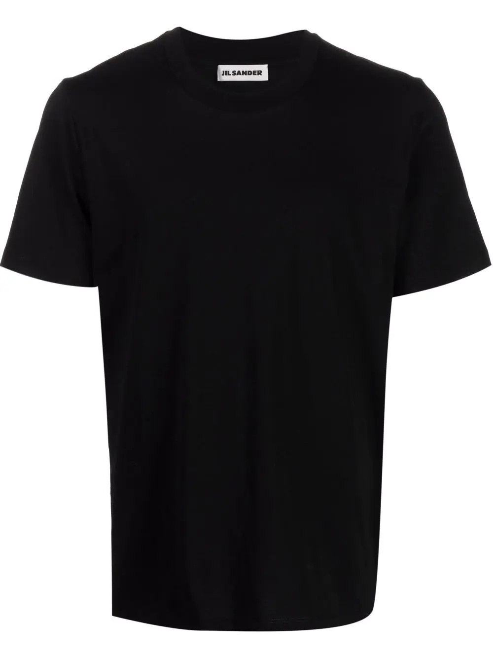 crew-neck fitted T-shirt - 1