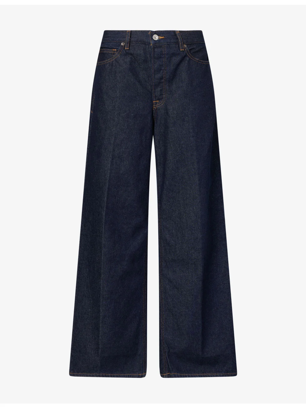 Vintage Low Slung Baggy Denim Jeans - 1