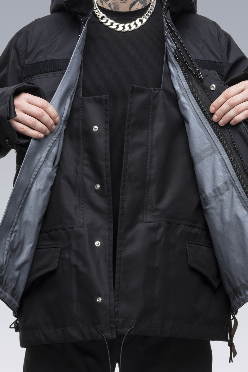 ACRONYM SAC-J2761 sacai / ACRONYM Field Jacket Black | REVERSIBLE