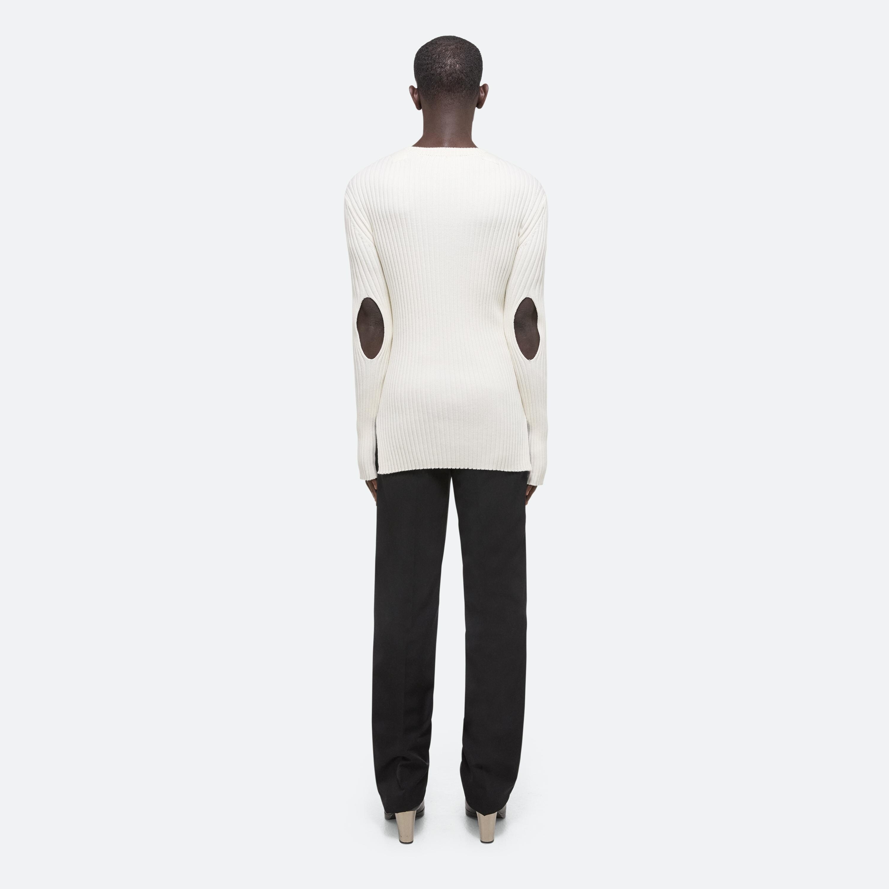 RIBBED LONG-SLEEVE TOP - 8