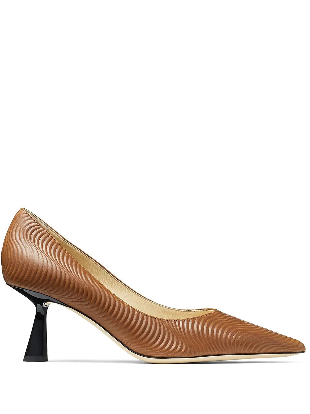 Rene textured 65mm pumps - 1