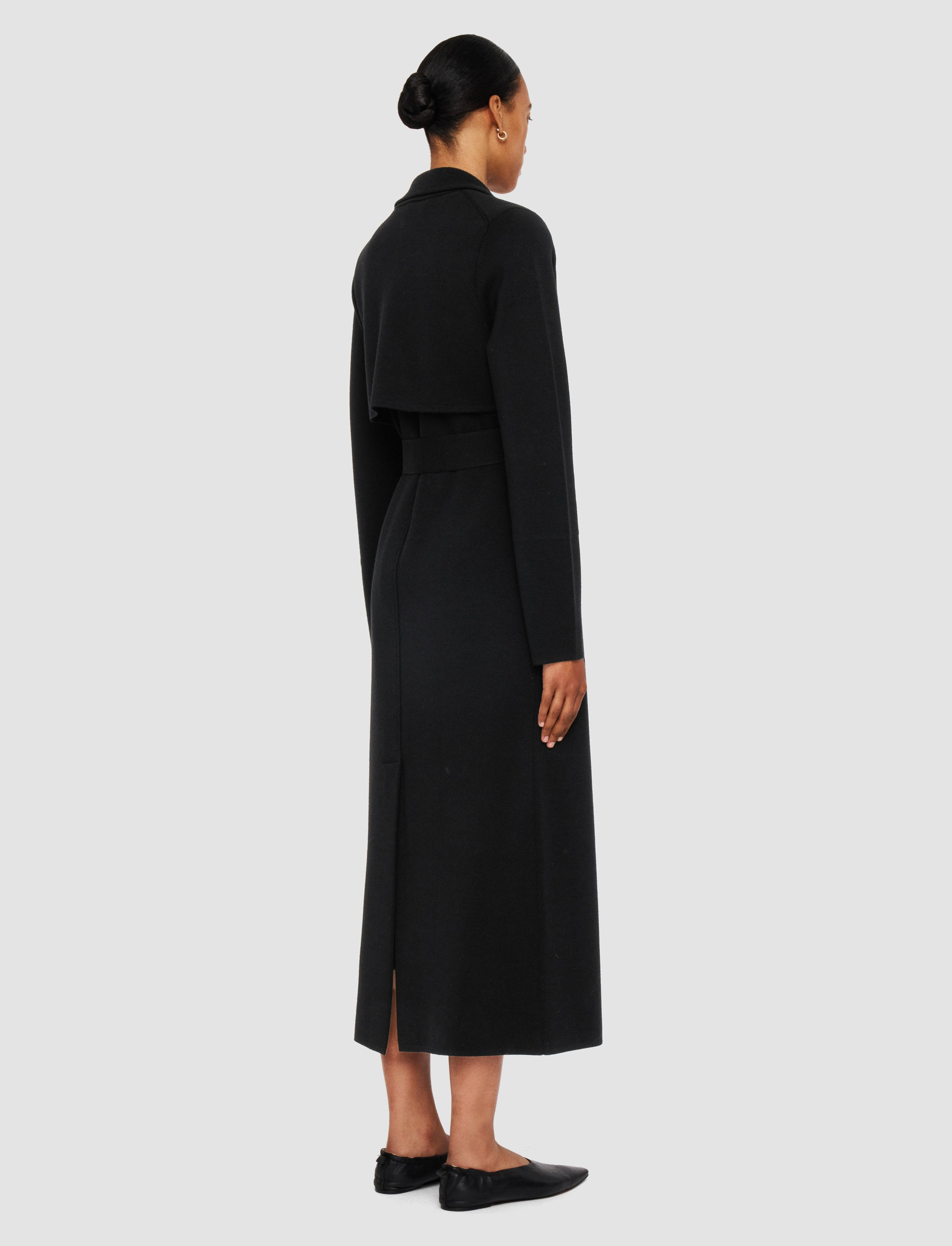 Milano Knit Wool Coat - 3