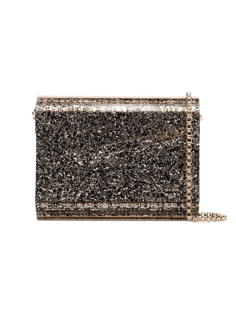 metallic Candy glitter envelope clutch - 1