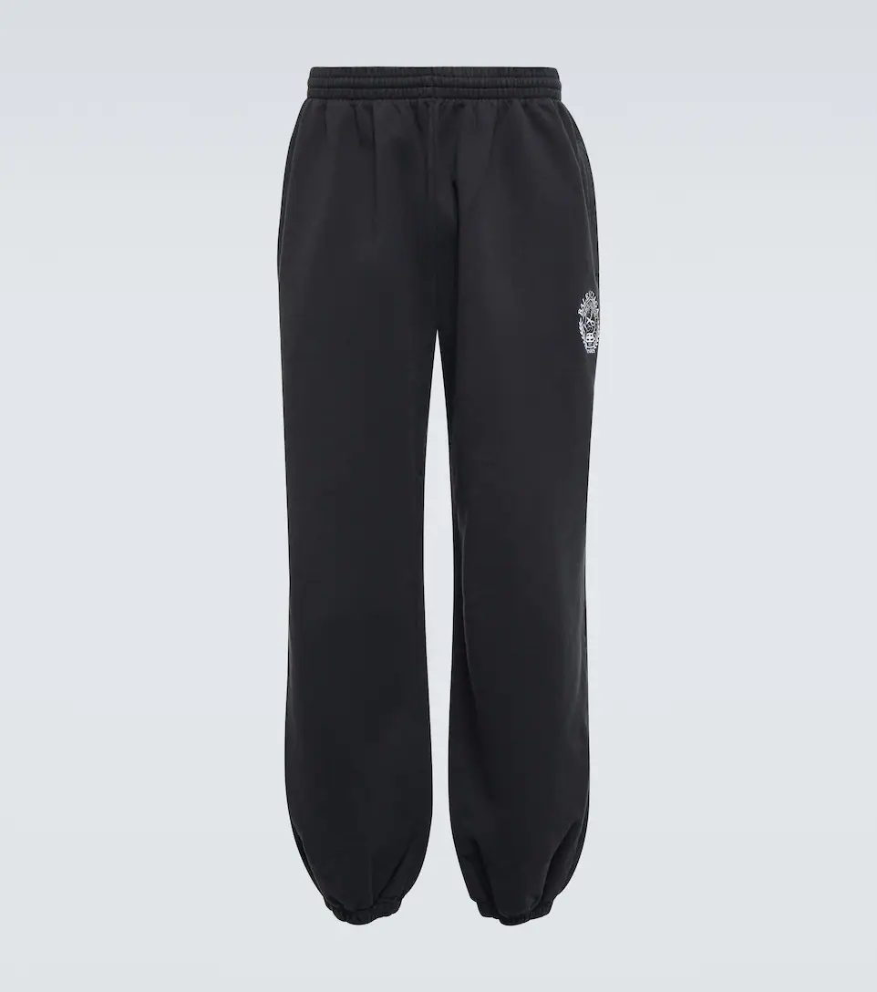 Cotton jersey sweatpants - 1