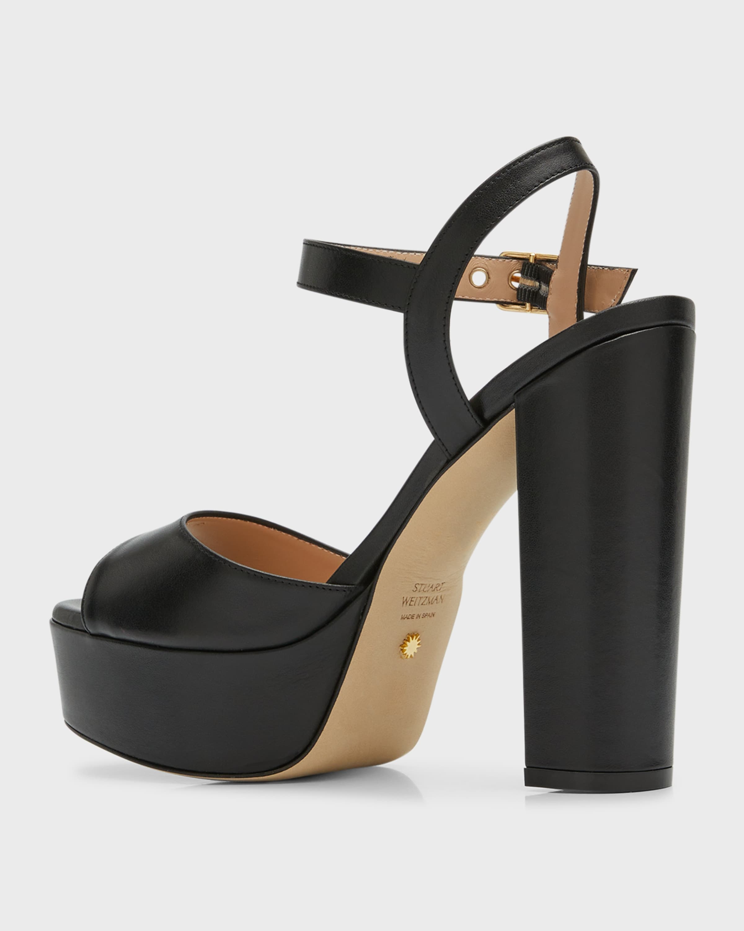 Ryder Ankle-Buckle Platform Sandals - 3