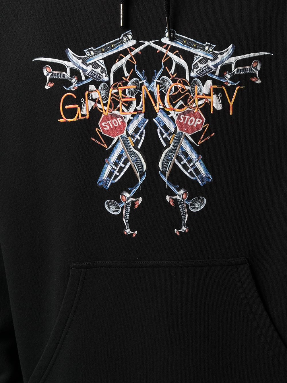 logo-embroidered hoodie - 5