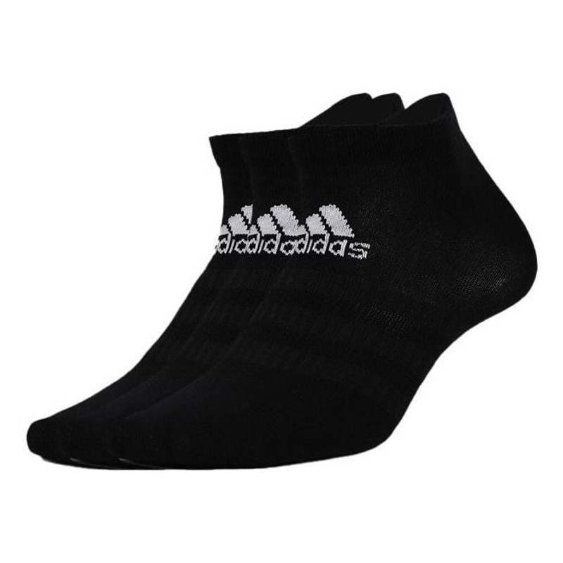 adidas Light Low 1pp Training Sports Socks Couple Style 3 Pairs Black DZ9423 1