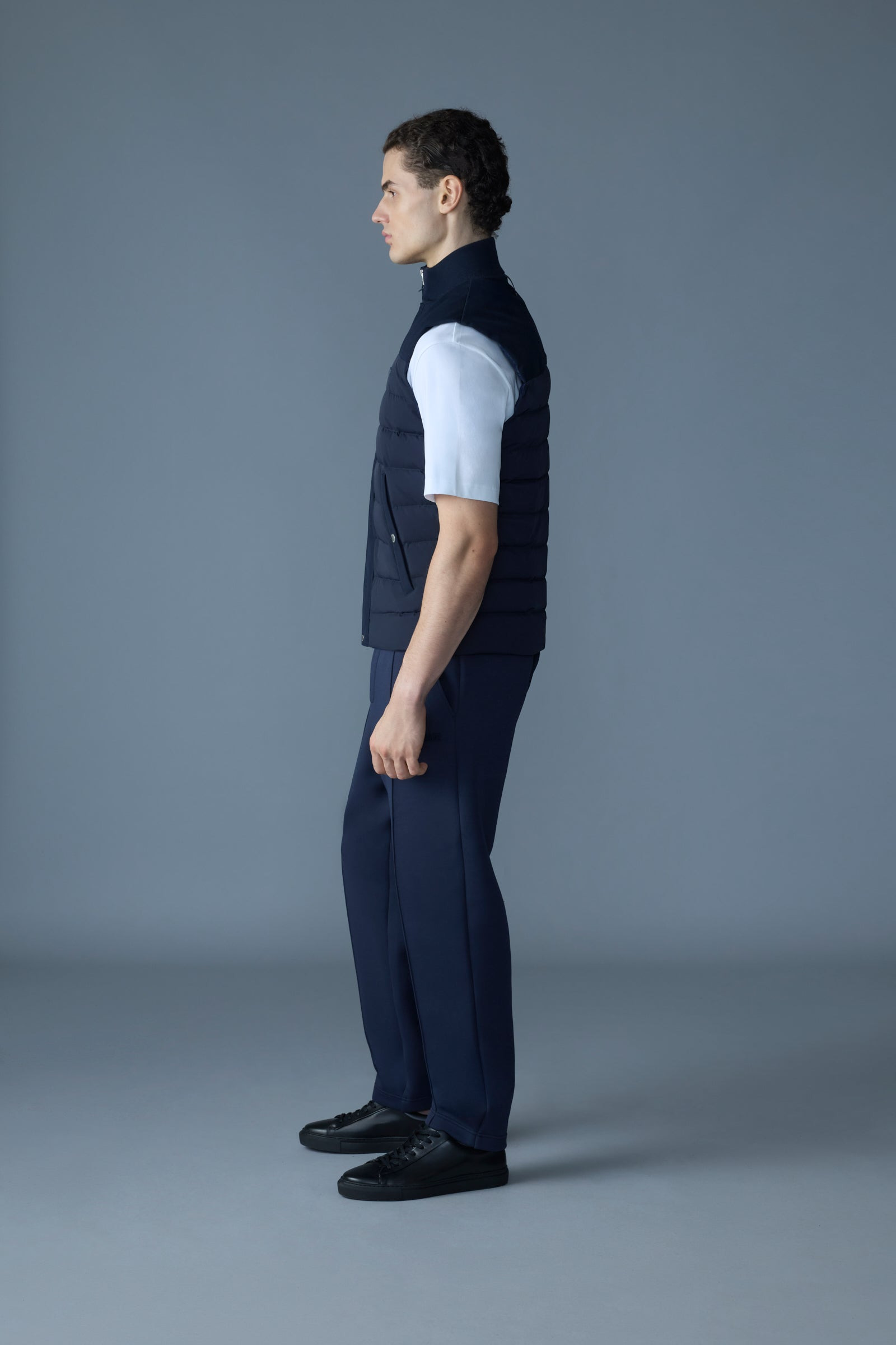 BRODY Down-Filled Quilted Vest - 3
