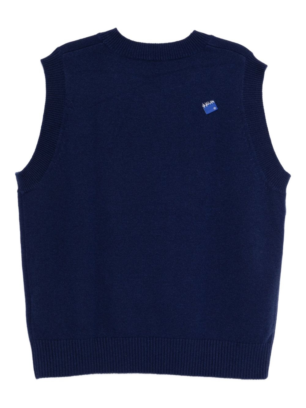 knitted vest - 2
