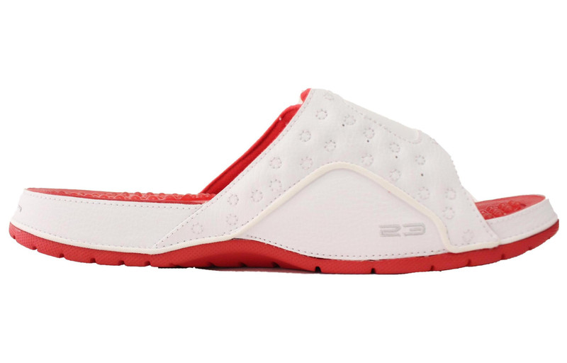 Jordan Air Jordan Hydro 13 Slide 'White Red' 684915-121 outlook