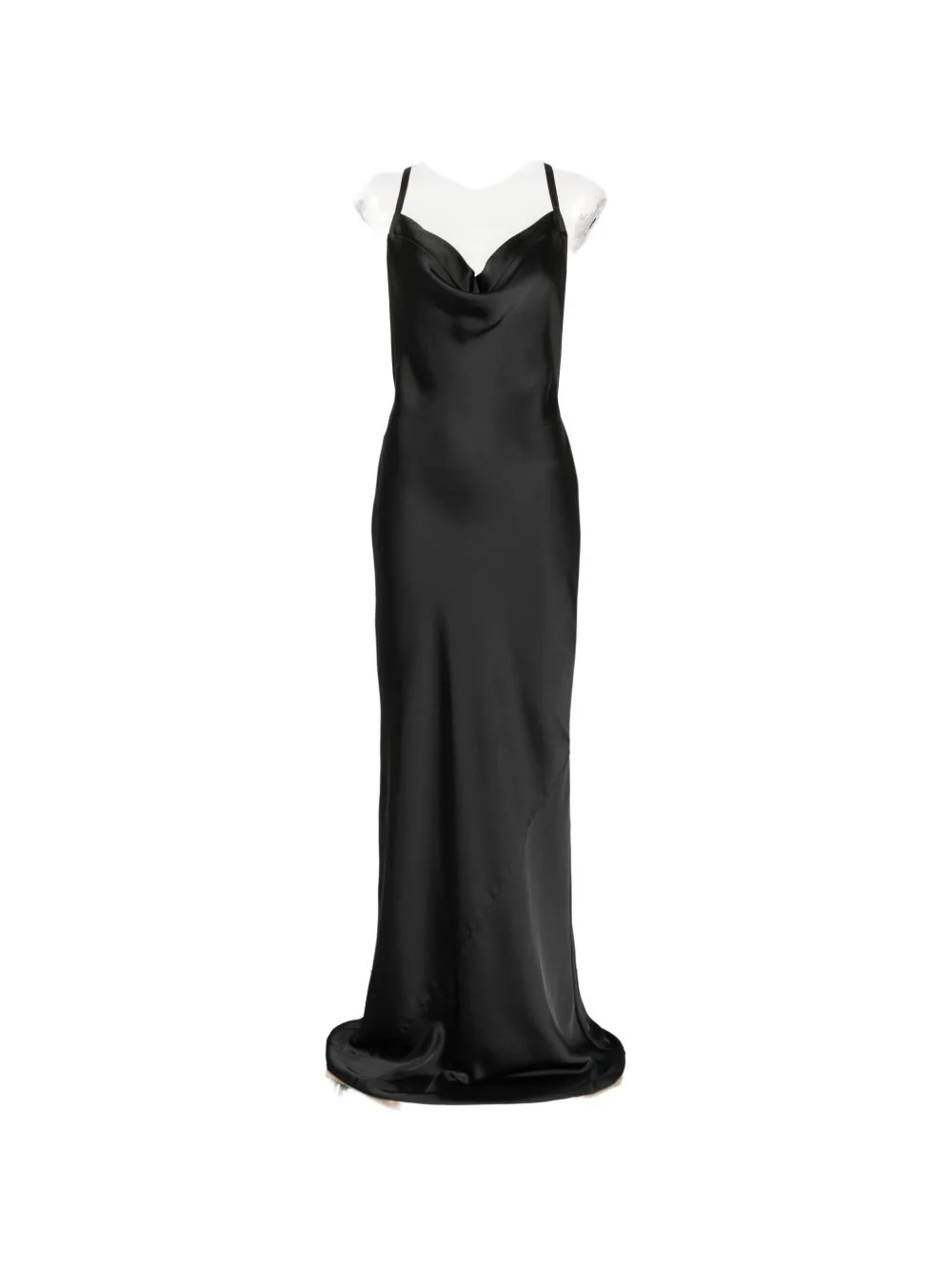 cross-back bias-cut maxi dress - 1