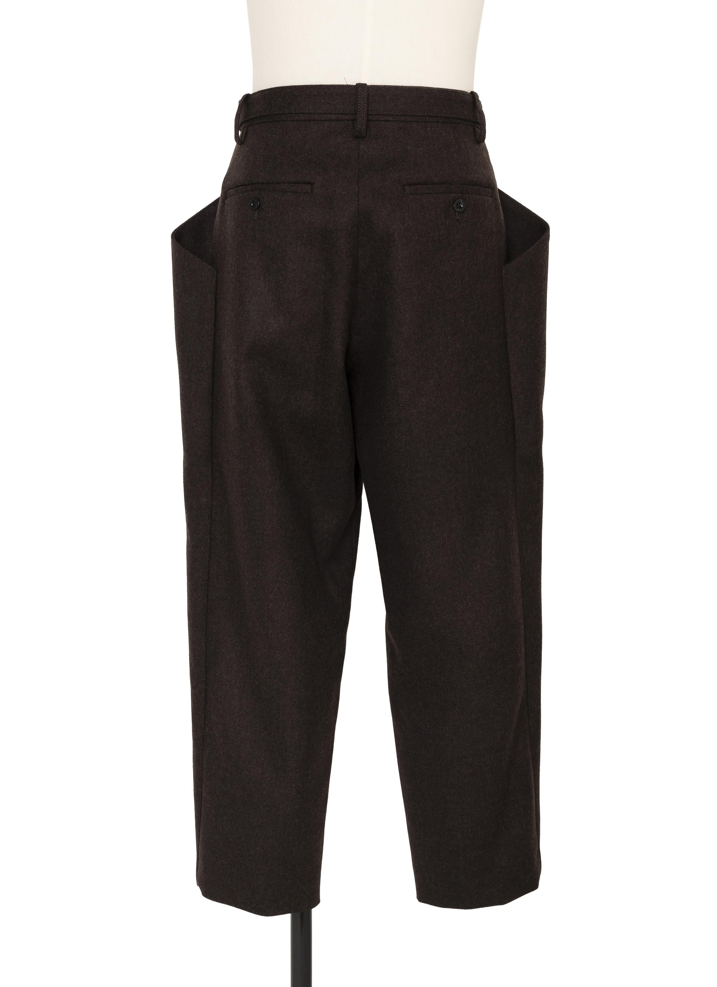 Wool Melton Pants - 3