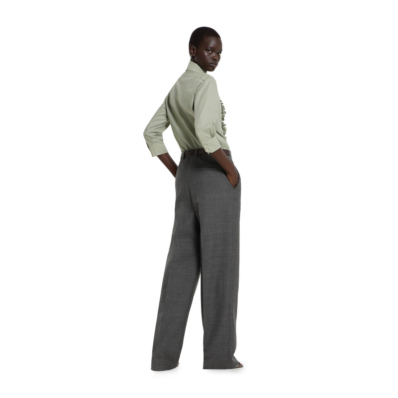 Wool crêpe pants 5
