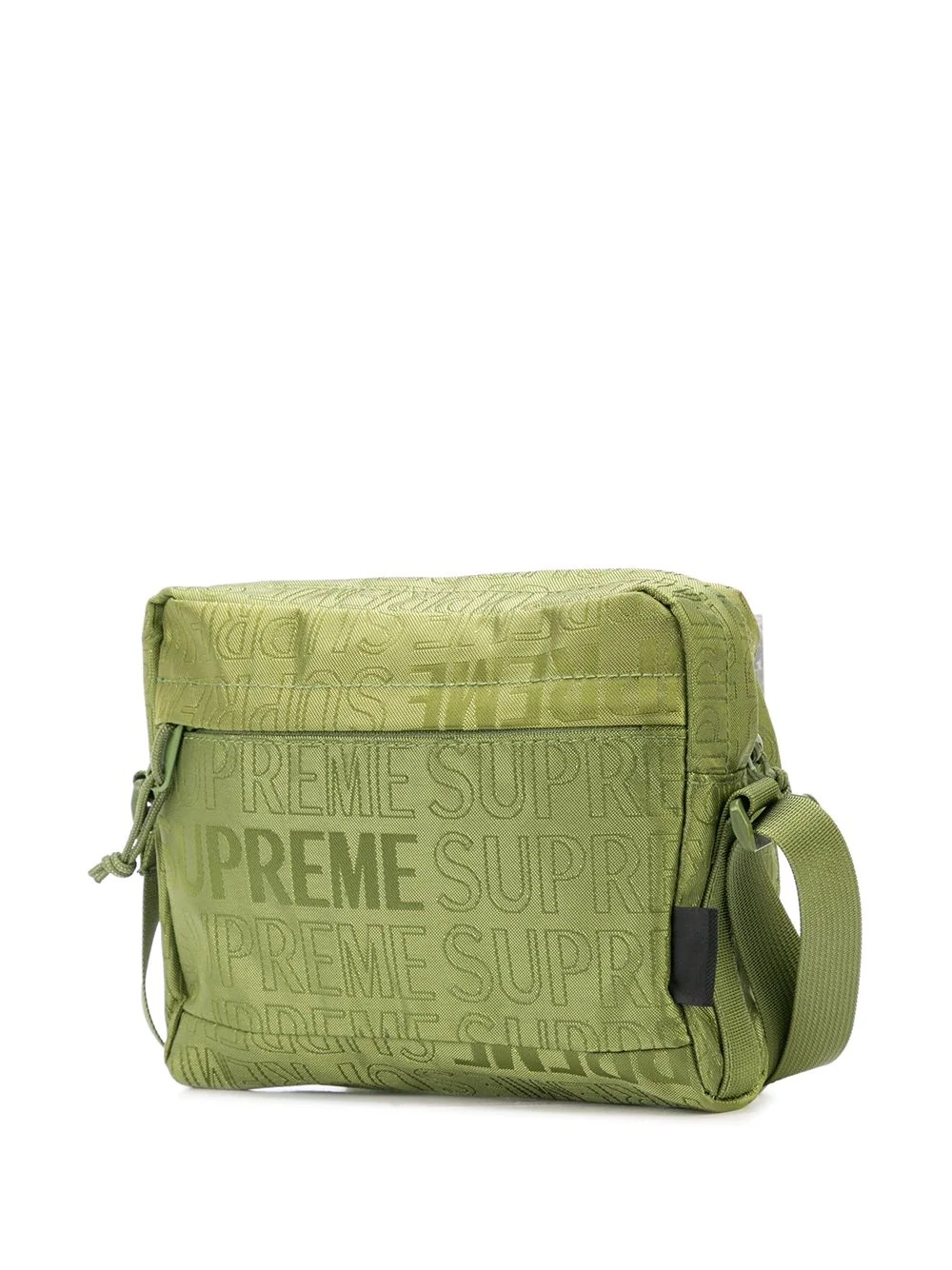 logo print shoulder bag - 3