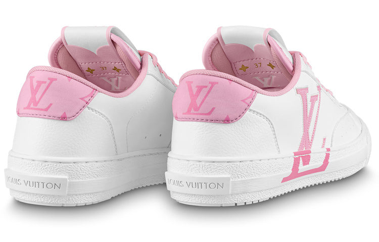 (WMNS) LOUIS VUITTON Charlie Sneakers 'White Pink' 1AAC95 - 3