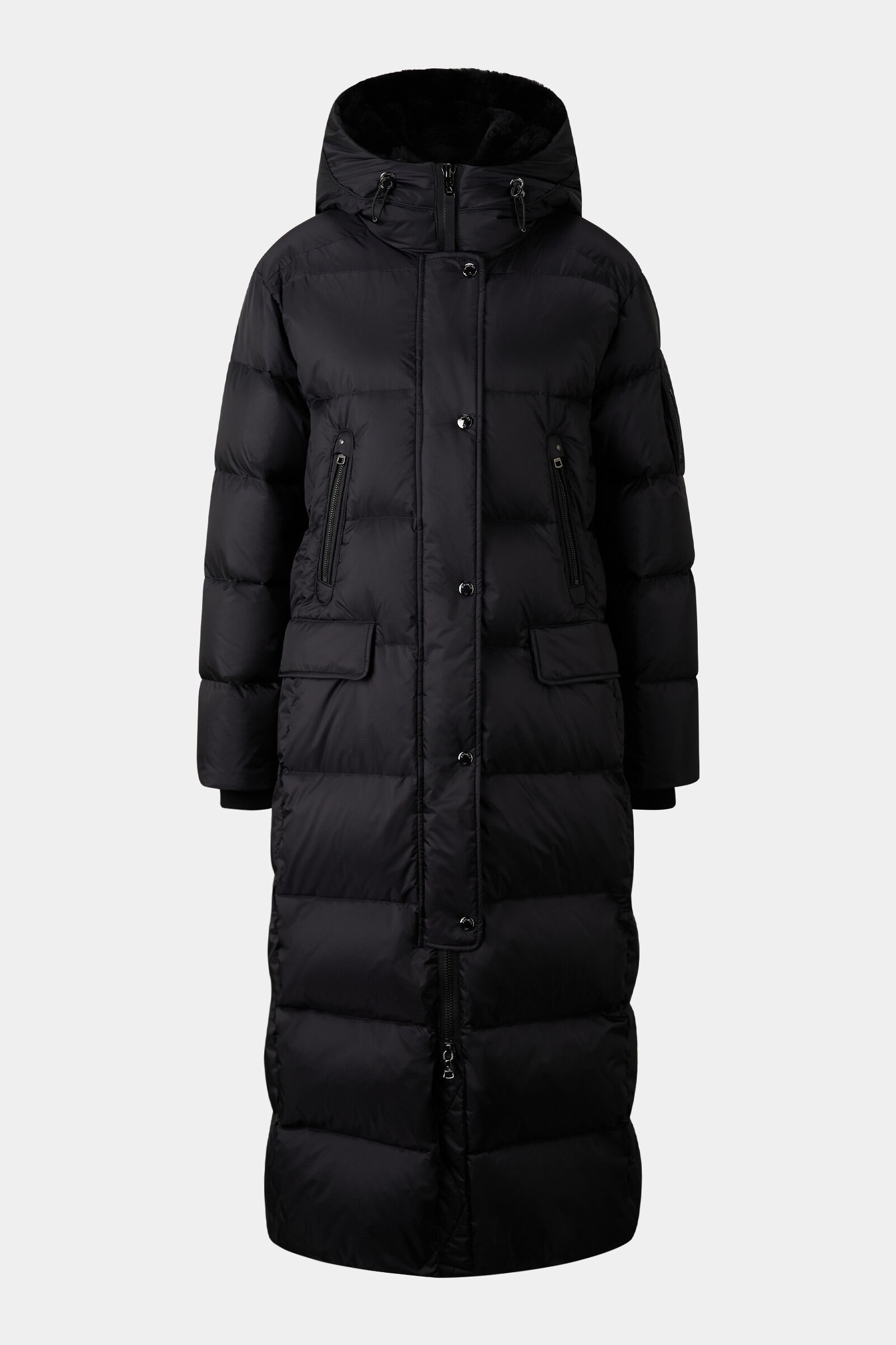 Jonna down coat in Black - 7