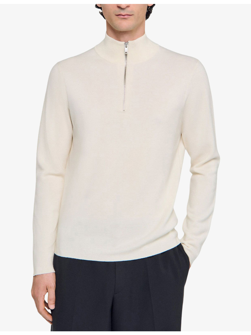 Half-zip wool jumper - 3