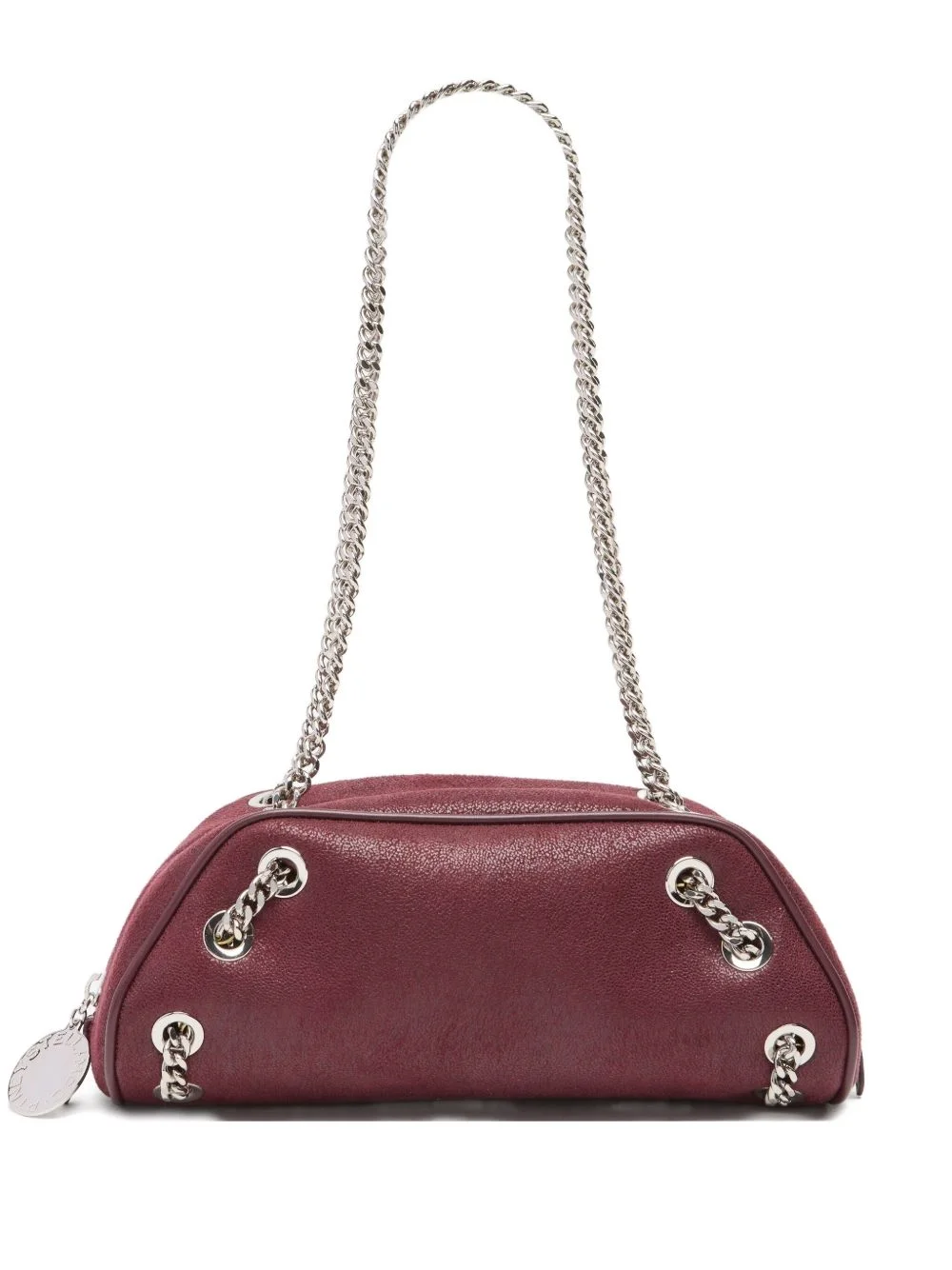 chain-trimmed belt bag - 1