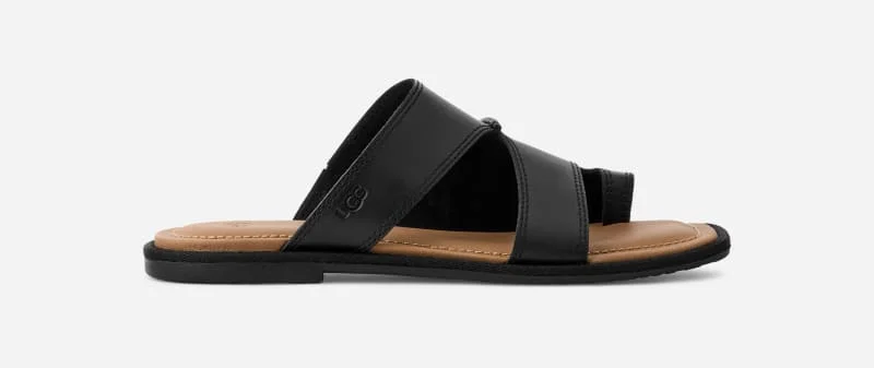 ® Women's Matira Leather Sandals in Black - 1