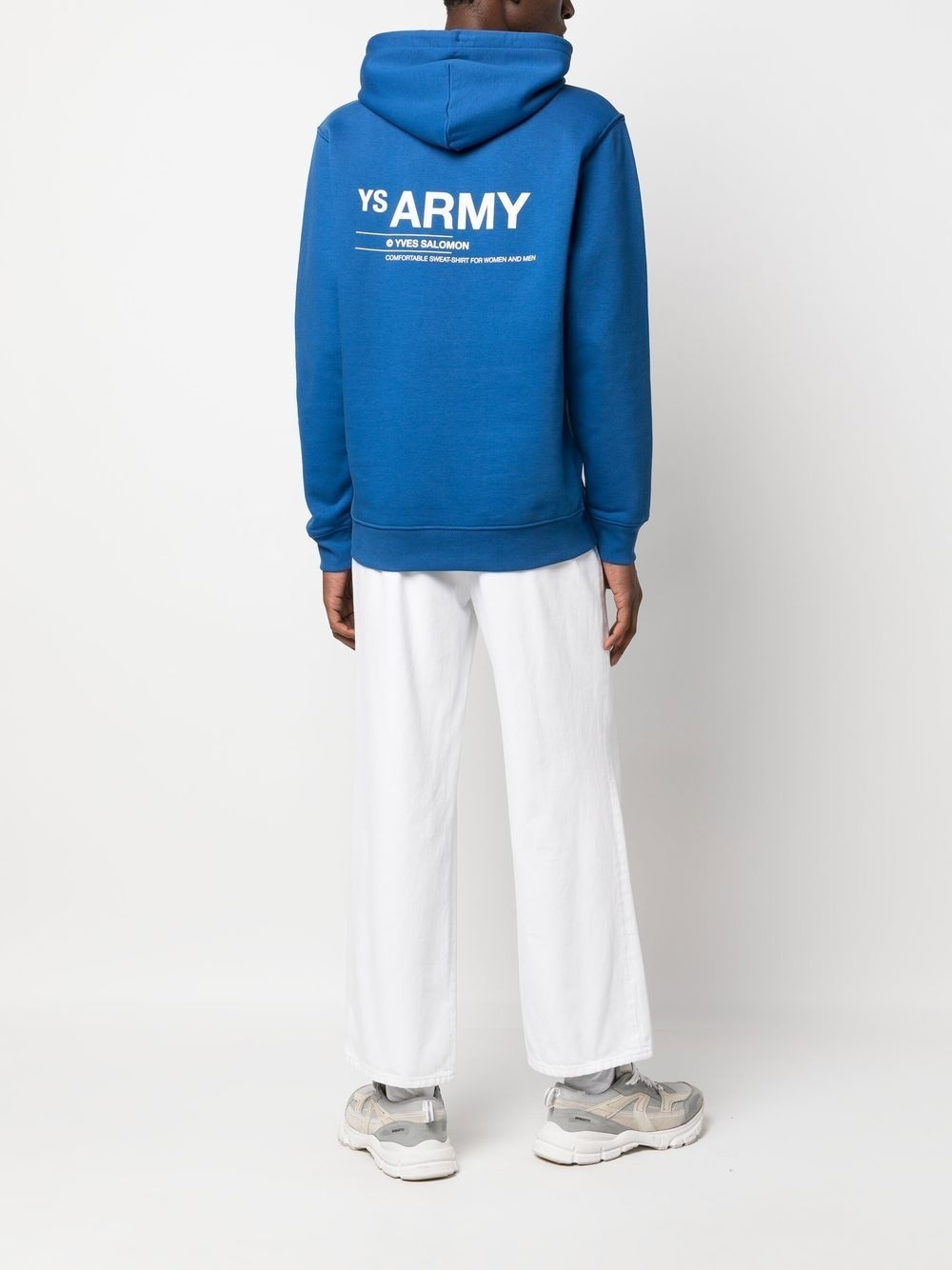 drawstring organic-cotton hoodie - 2