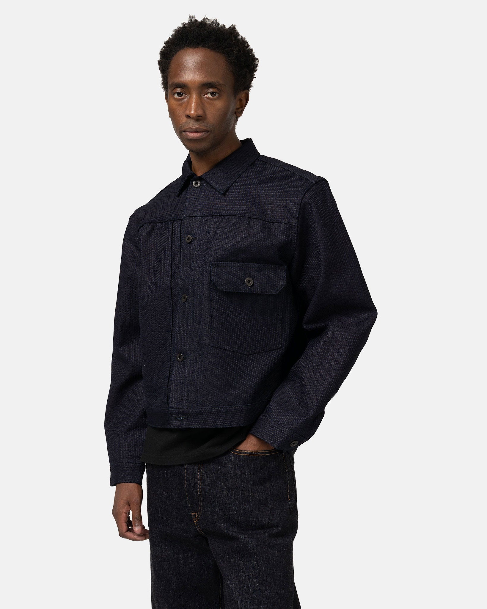 CENTURY DENIM No.1.2.3. 1ST JKT Indigo Blue - 4